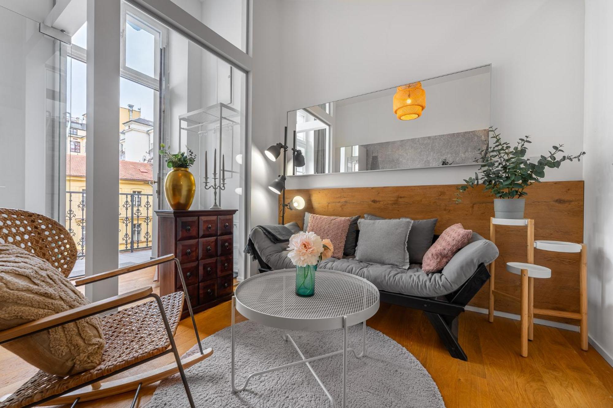 Elegant Apartments Located In The Centre Of براغ المظهر الخارجي الصورة